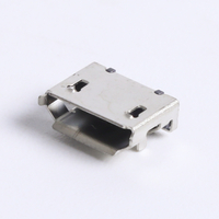 USB连接器Micro USB 前插后贴 5.9 卷边