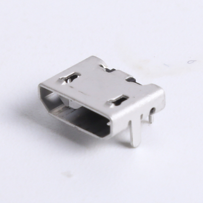 USB连接器Micro USB 牛角 0.8脚位 平口