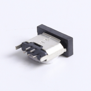 USB连接器Micro USB 立插 卷边 H5.5 铜