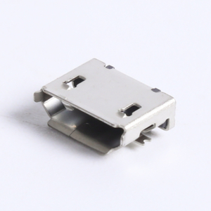 USB连接器Micro USB 全贴 有柱 卷边