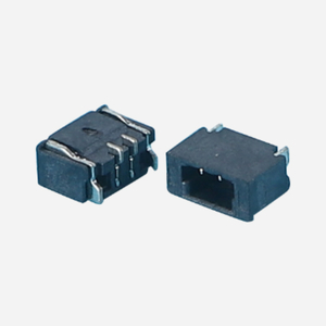 WTB连接器0.8-2P针座_立贴卧贴_黑色