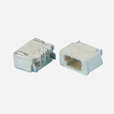 WTB连接器0.8-2P针座 立贴卧贴 米黄色